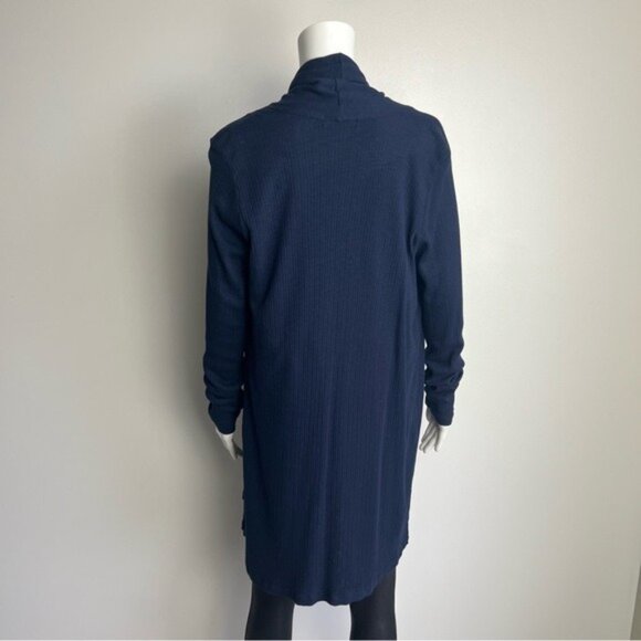 Michael Stars Long Cardigan in Navy - S - Picture 3 of 4